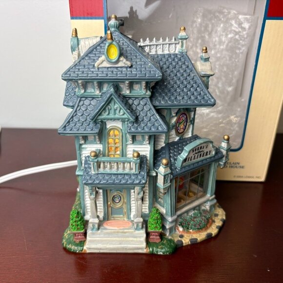 LEMAX Norma's Millinery Rare Caddington Christmas Village Collection #45049 Dept - Picture 4 of 16